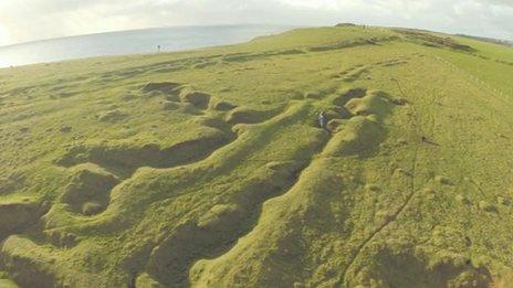 Trenches in Penally