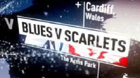 Blues v Scarlets