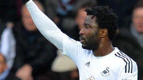 Swansea City Wilfried Bony