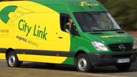 A City Link van