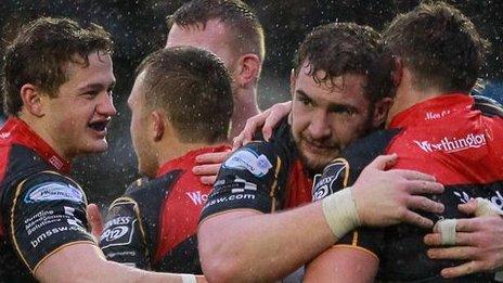 Dragons celebrate