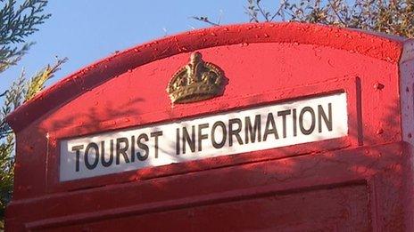 Crafthole tourist information phone box