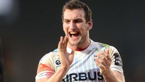 Cardiff Blues open-side flanker Sam Warburton has won 49 Wales caps