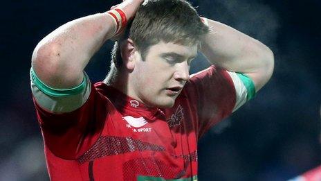 Scarlets tight-head prop Rhodri Jones has won 13 caps for Wales