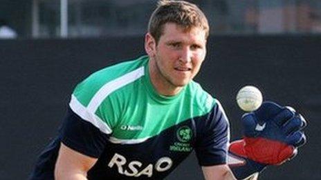 Ireland wicketkeeper-batsman Gary Wilson has played for Ireland since 2004