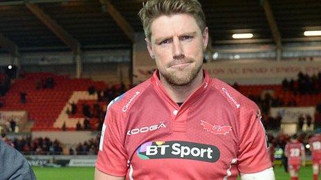 Wales fly-half Rhys Priestland has come up through the ranks at Scarlets