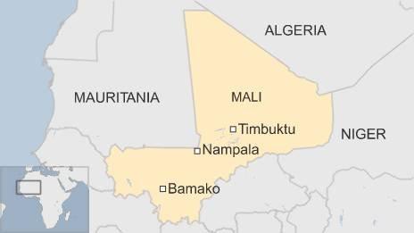 Map of Mali