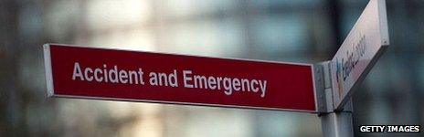 A&E sign