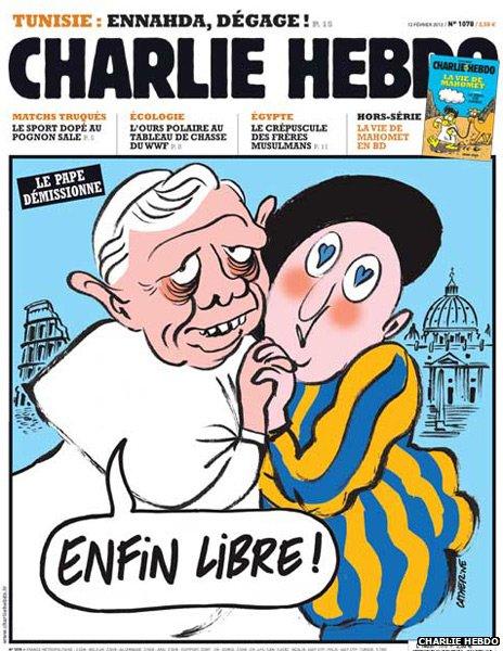 Charlie Hebdo cover