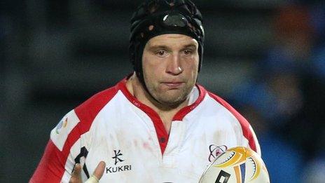 Ulster second row Dan Tuohy