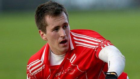 Forward Cillian O'Connor starred for Ulster University