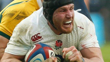 England and Gloucester's Ben Morgan