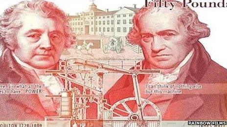 Matthew Boulton and James Watt