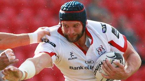 Ulster second row Dan Tuohy