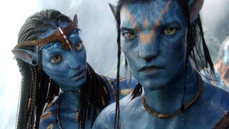 A scene from Avatar