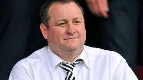 Mike Ashley's attempt to increase his shareholding in Rangers was blocked by the SFA