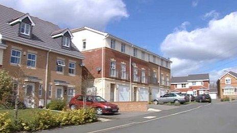 New homes in Pontprennau, Cardiff