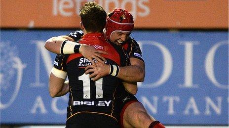 Dragons celebrate