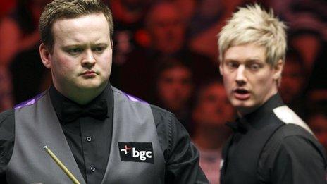 Shaun Murphy and Neil Robertson