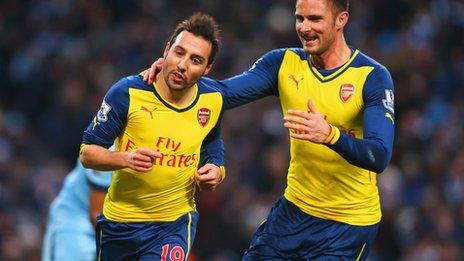 Santi Carzola celebrates