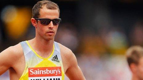 Rhys Williams had been one of Wales' Glasgow 2014 medal hopes in the 400m hurdles