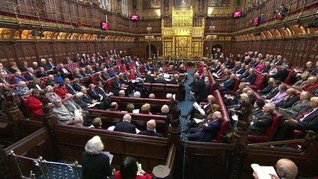 Chamber of the House of Lords