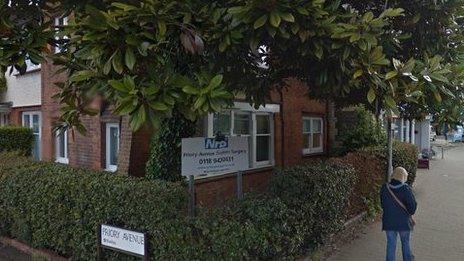 Priory Avenue surgery