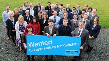 Launch of Yorkshire Water recruitment scheme