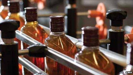 whisky bottling