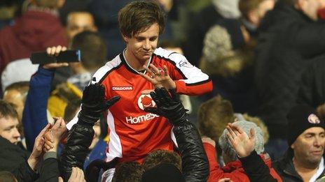 Walsall celebrate