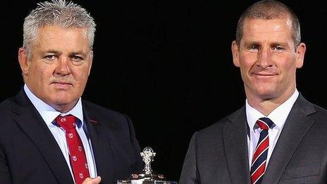 Warren Gatland and Stuart Lancaster