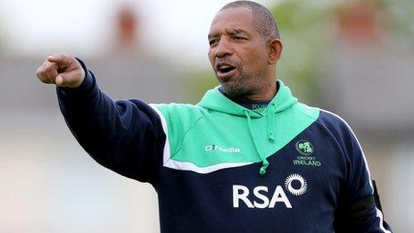 Ireland coach Phil Simmons