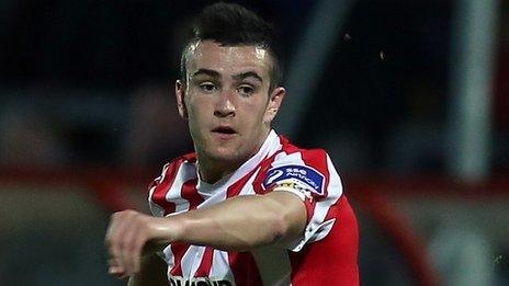 Derry City winger Michael Duffy