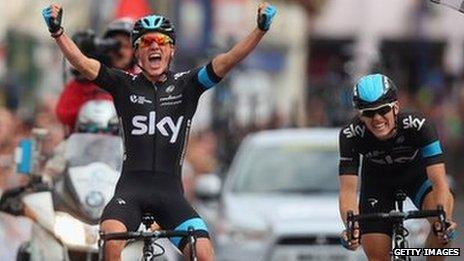 Peter Kennaugh said it was a "special result" to win the national road race