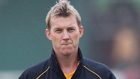 Former Australian star Brett Lee