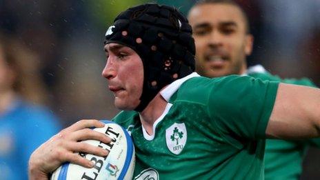 Tommy O'Donnell scored Ireland's second try