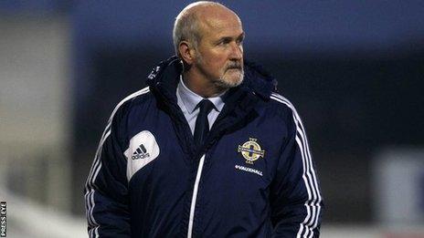 Northern Ireland boss Alfie Wylie saw his team easily beaten by Scotland.