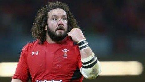 Former Wales prop Adam Jones