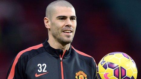 Victor Valdes of Manchester Uited