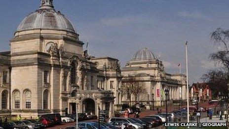 City Hall in Cardiff