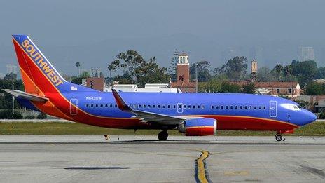 Southwest plane