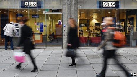 RBS central London branch