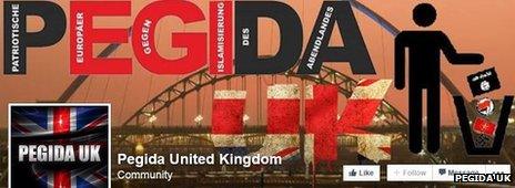 Pegida UK Facebook profile image