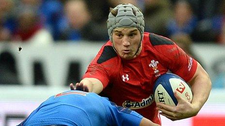 Wales centre Jonathan Davies