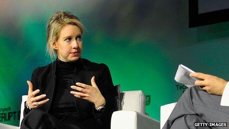 Elizabeth Holmes, Theranos