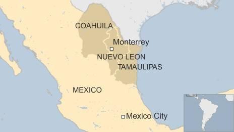 Map of Mexico