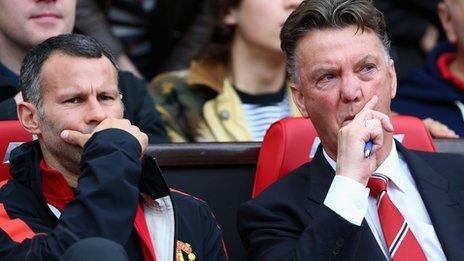 Ryan Giggs and Louis van Gaal