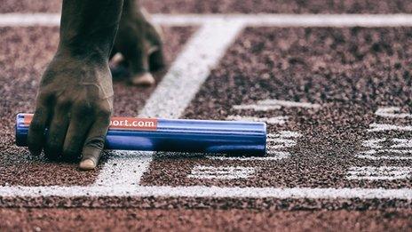 Jimmy Thoronka relay