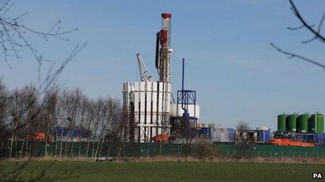 IGas has been exploring a shale development site in Barton Moss