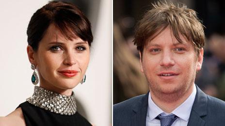 Felicity Jones and Gareth Edwards